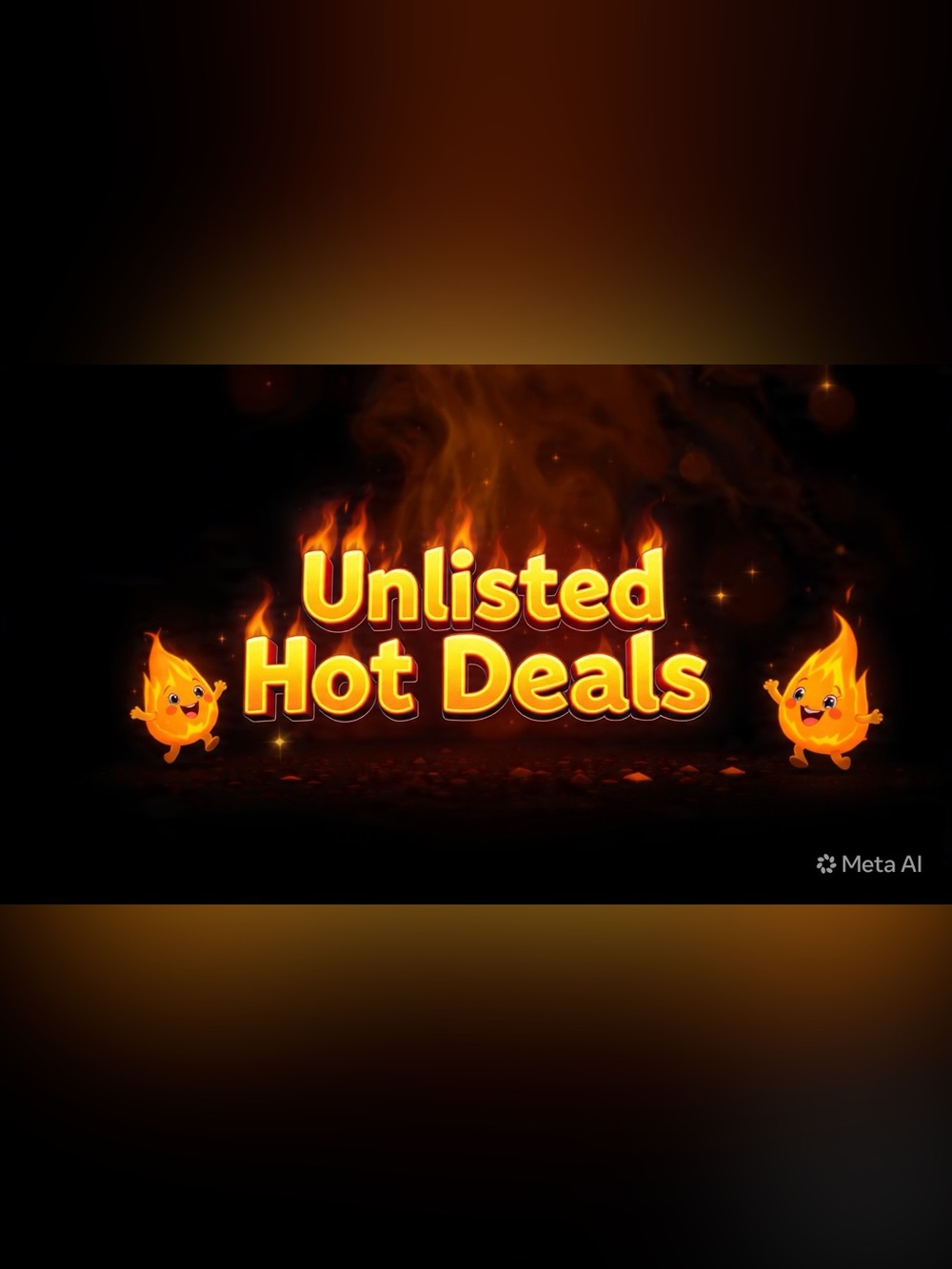 Unlisted Hot Deals Graphic Tee - Orange